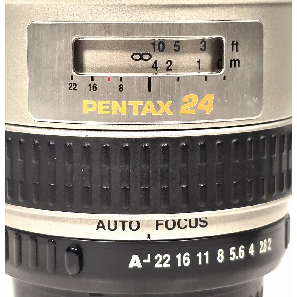 PENTAX FA* SMC 24mm F/2 IF AL Silver Star Series Wide Angle AF Lens Rare Pro